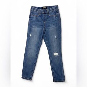 JUDY BLUE JEGGINGS WORLAND HIGH RISE‎ PULL ON BOYFRIEND WOMENS SIZE 5/27